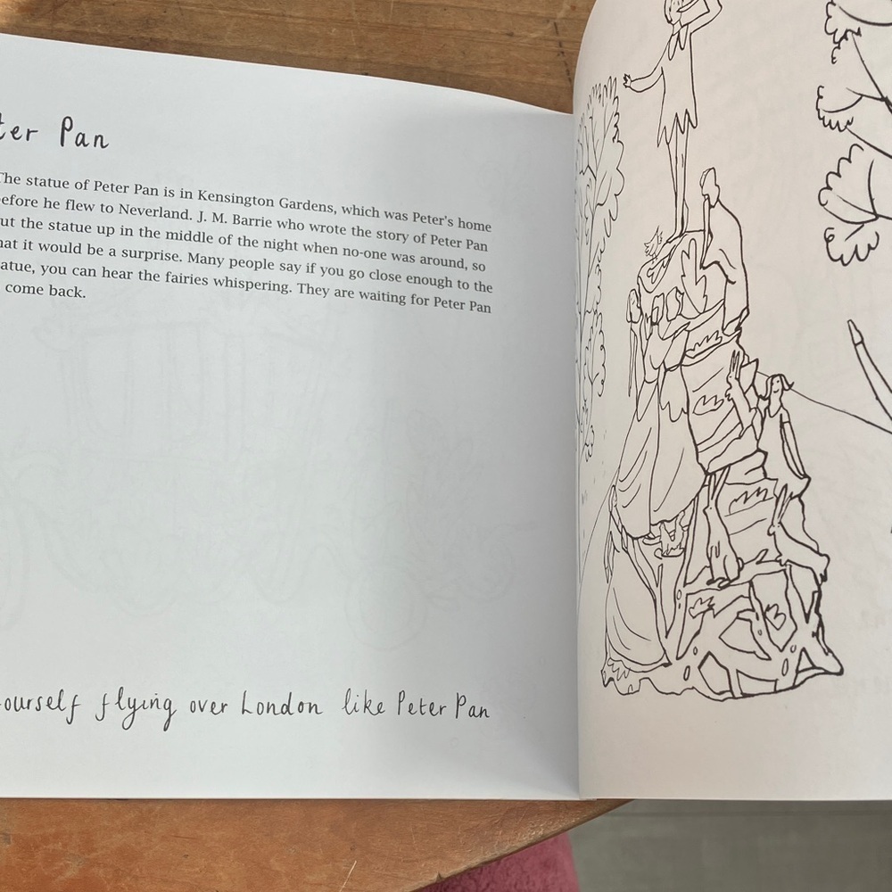London Colouring Book by Nina Cosford softcover - Picture 7 of 10